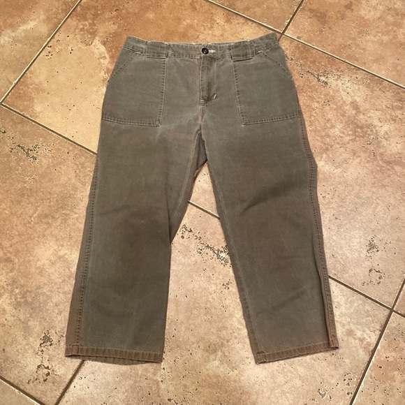G.H. Bass & Co. Pants - Bass vintage military cargo capri size